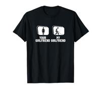 Detección de metales a tu novia Mi novia Pesca sucia Camiseta