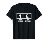 Detección de metales a tu novio Mi novio Pesca sucia Camiseta