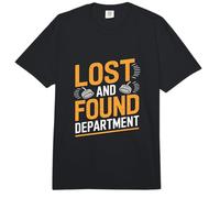 Detección de Metales Divertidos del Departamento perdido y Encontrado Comfort Colors Adult Heavyweight T-Shirt