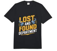 Detección de Metales Divertidos del Departamento perdido y Encontrado Comfort Colors Adult Heavyweight T-Shirt
