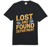 Detección de Metales Divertidos del Departamento perdido y Encontrado Comfort Colors Adult Heavyweight T-Shirt