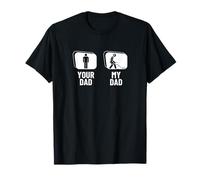 Detección de metales para tu padre, mi padre e hija, divertida pesca en tierra Camiseta