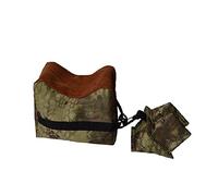 DETECH Bolsa táctica para rifle con soporte para banco de tiro y banco de tiro delantero y trasero, banco de objetivo, sin relleno, bolsa de soporte para caza y tiro