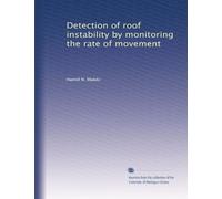 Detection of roof instability by monitoring the rate of movement
