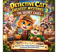DETECTIVE CAT'S GREATEST MYSTERIES 2: THE SECRET CASES: Mysterious Clues, Strange Suspects, Hidden Secrets and Amazing Animal Adventures (Detective Cat Sherlock Mysteries)