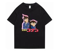 Detective Conan Camiseta Unisex Anime Impresión Casual Manga Corta Anime Fan Camiseta Conan Cosplay Ropa al Aire Libre Deportes Top...