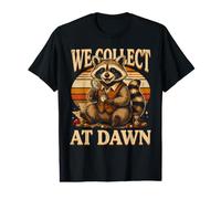 Detective de mapaches Que recogemos al Amanecer Camiseta gráfica económica