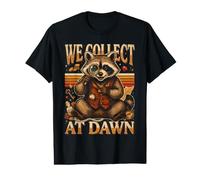 Detective de mapaches Que recogemos al Amanecer Camiseta gráfica económica