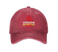 Detective De Sillón Gorra Running Vintage Gorra Dad Portátil Running Gorros para Unisex Exteriores Senderismo