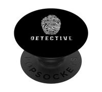 Detective Detective Privado Investigador de Espionaje PopSockets PopGrip Adhesivo