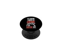 Detective Diciendo Que si hubo un Crimen, lo resolveré PopSockets PopGrip Adhesivo