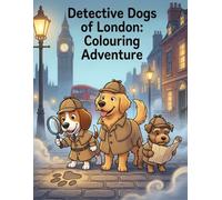 Detective Dogs of London: A Mystery Colouring Adventure for Kids