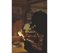 Detective Lined Notebook, Sherlock Holmes Lined Notebook, investigation notebook, 6x9, 34 lines