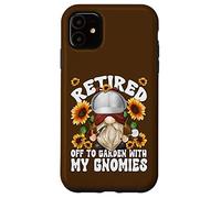 Detective Retirement GNOME Crime Scene Investigator Retired Carcasa para iPhone 11