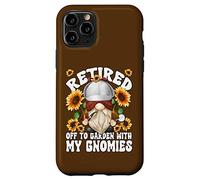Detective Retirement GNOME Crime Scene Investigator Retired Carcasa para iPhone 11 Pro