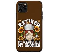 Detective Retirement GNOME Crime Scene Investigator Retired Carcasa para iPhone 11 Pro MAX