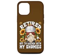 Detective Retirement GNOME Crime Scene Investigator Retired Carcasa para iPhone 12/12 Pro
