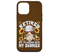 Detective Retirement GNOME Crime Scene Investigator Retired Carcasa para iPhone 12 Mini