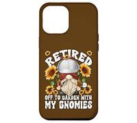 Detective Retirement GNOME Crime Scene Investigator Retired Carcasa para iPhone 12 Pro MAX