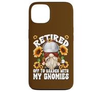 Detective Retirement GNOME Crime Scene Investigator Retired Carcasa para iPhone 13