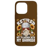 Detective Retirement GNOME Crime Scene Investigator Retired Carcasa para iPhone 14 Pro MAX