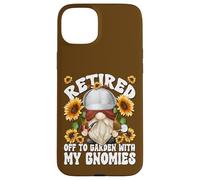 Detective Retirement GNOME Crime Scene Investigator Retired Carcasa para iPhone 15 Plus