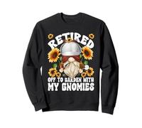 Detective Retirement GNOME Crime Scene Investigator Retired Sudadera