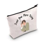 Detective TV Series Lover - Bolsa de maquillaje Just One More Thing, bolsa de cosméticos de asesinato, película criminal, regalo para su mejor amiga, Solo una cosa más