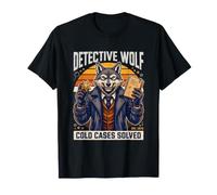 Detective Wolf Casos Resueltos Camiseta