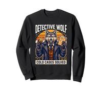 Detective Wolf Casos Resueltos Sudadera