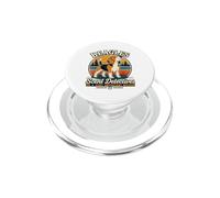 Detectives de Aromas de Beagles en un diseño de misión Muy Importante PopSockets PopGrip para MagSafe