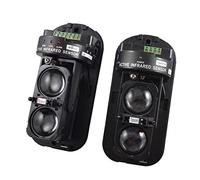 Detector activo ABT-100 del IR de la seguridad del haz doble al aire libre 100m