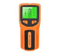 Detector avanzado de pernos de pared 5 en 1 con pantalla LCD para madera, metal, alambre de CA vivo y detección de cables, perfecto para proyectos de montaje en pared (naranja)