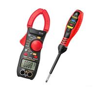 Detector de abrazadera medidor ST170 y B18 probador de voltaje, multímetro digital inteligente para pruebas y diagnósticos de corriente eléctrica (ST170 palabra negra)