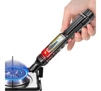 detector de aire - detector de medidor de aire tipo pluma | Con audible y visual sensor de aire de alarma probador para interiores