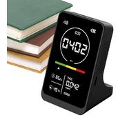 Detector de Alarma de dióxido de Carbono, Monitor de Temperatura Interior - Monitor de Humedad a Temperatura | con Monitor de Alarma de Humedad, Sensor higrómetro Digital de Alta precisión para