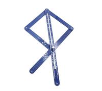 Detector de ángulo de ángulo - Medidor de bisel ajustable con escala de medición, herramienta de ángulo de 10 a 170 grados | Guía de implantación de precisión para carpintería y carpintería |