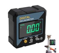 Detector de ángulo digital - Instrumento De Medida Magnético 2.28 X 2.2 X 0.9 Pulgadas, Dispositivo Transportador De Pantalla LED, Medidor De Nivel De Precisión Portátil | Herramienta De Alineación