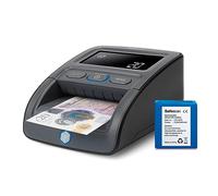 Detector de billetes falsos automático y portátil Safescan 155-SX para verificar rápidamente billetes - Detector billetes falsos con 7 puntos de detección - Detector de billetes falsos 100% fiable
