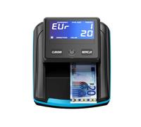 Detector de billetes falsos Euro con batería recargable, Detector automático de billetes falsos, Para varias monedas, Azul