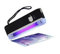 Detector de billetes portátil, dispositivo de prueba de billetes falsos UV para verificación, detector de dinero falso, detector de UV portátil.