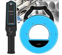 Detector de bloqueo de tuberías, localizador de tuberías de agua, 20/30 m, IP67 impermeable, penetración de 40 cm, 10 horas de uso, buscador de obstrucción de tuberías subterráneas para PVC/plástico