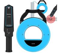 Detector de bloqueo de tuberías, sensor de ubicación - Detector de bloqueo de tuberías subterráneas impermeable, apto para tuberías de PVC/plástico, profundidad de penetración de 40 cm, escáner de