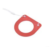 Detector de bobina de inducción automotriz para ECU y pruebas de sistema antirrobo de coche, compatible con todos los coches que utilizan chip de seguridad, 6,8 x 6,8 cm, ABS rojo Te