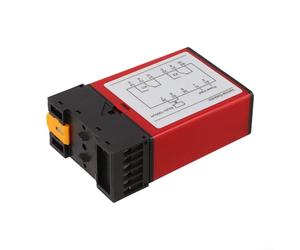 Detector de bucle de inducción de un canal de 240 V para puerta, aparcamiento, entrada, carcasa de ABS con sensibilidad y frecuencia ajustables, botón de reinicio para aplicaciones industriales, 75 x
