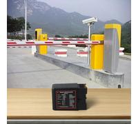 Detector de bucle de inducción DP132 para puertas de entrada y aparcamientos, 12 V/24 V CC, unipolo, con sensibilidad de 4 niveles, detector de vehículos para puertas automáticas, negro (24 V)