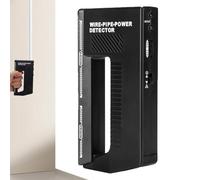 Detector De Cables De Pared: Dispositivo De Búsqueda Eléctrica De Precisión, Herramienta De Alarma De Sonido Visual, Escáner De Vigas Ajustable, Localizador De Techos, Pisos Y Paredes | Precisión Del
