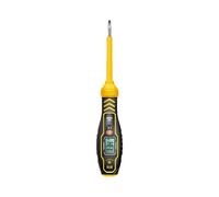 Detector de cables vivos con alarma NCV sondas probador de voltajes, pantalla retroiluminada, probador de voltajes, bolígrafo digital
