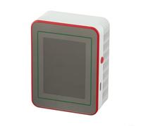 Detector de calidad del aire interior Monitor de calidad del aire con pantalla digital Temperatura Humedad HCHO PM2.5 Detector AQI para Home Office Control remoto (blanco)