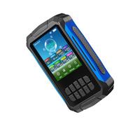 Detector de calidad del aire Medidor ionizador Función de alarma Probador de aire portátil con concentración de iones negativos Temperatura Humedad VOC PM2.5 PM10 CO CO2 Hogar (Black)